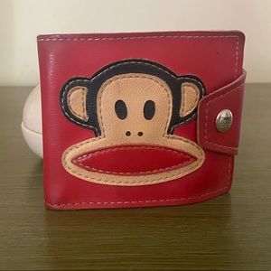 Paul Frank Julius wallet in classic red